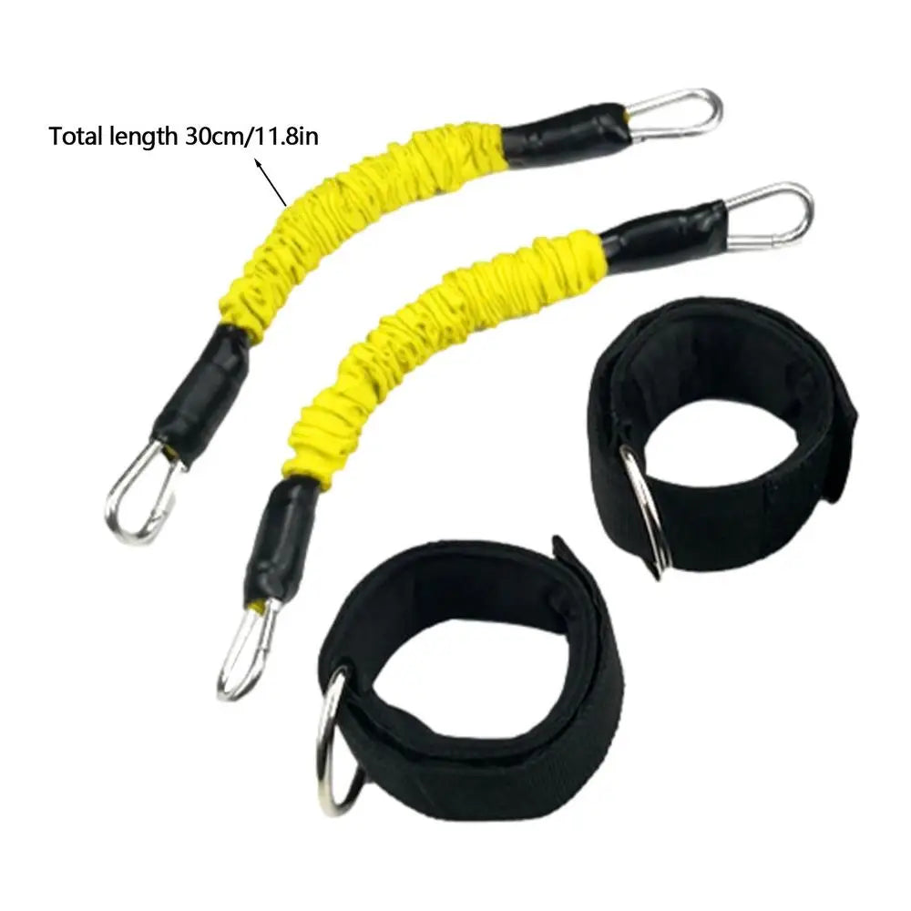 Resistance Bands Strength Training Workout Expander Yoga Gym Equipment Elastic Training Strap Fitness Bounce Trainer Rope