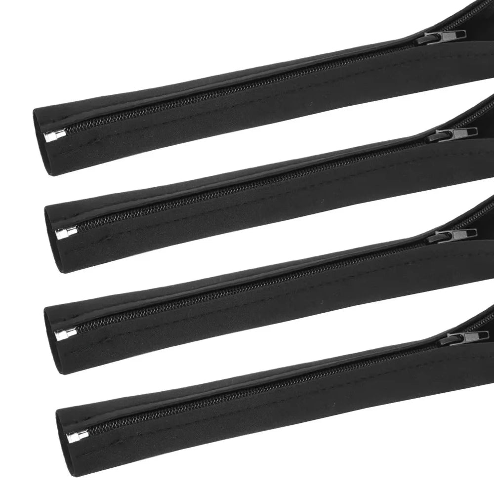 5-1PCS Protable Zipper Cable Sleeve Waterproof Flexible Wire Management Cord Organizers Harness Line Sheath PC Cable Wrap Winder