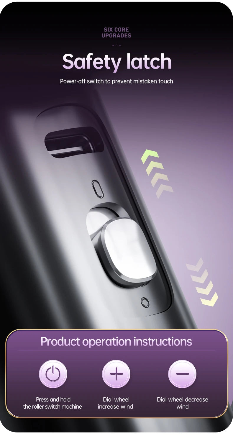 VGR 100 Speed High-speed Handheld Electric Fan with Flashlight USB Mini Portable Charging Small Fan Desktop Small Electric Fan