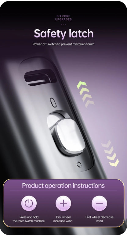 VGR 100 Speed High-speed Handheld Electric Fan with Flashlight USB Mini Portable Charging Small Fan Desktop Small Electric Fan