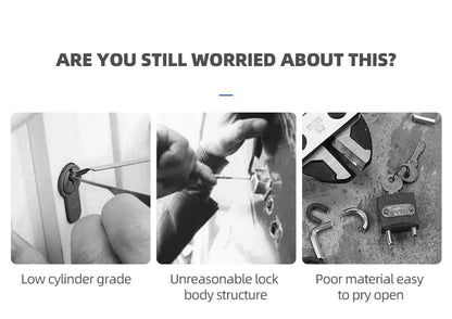 Motorcycle Lock Security Anti Theft Bicycle Motorbike Motorcycle Disc Brake Lock Theft Protection for Scooter Safety Bike Lock