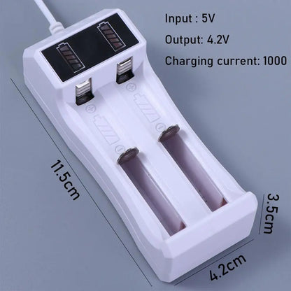Charger Li-Ion Rechargeable Charging Dock 14500 Lithium Battery Charger Charger Adapter Batteries USB Charger Battery Charger