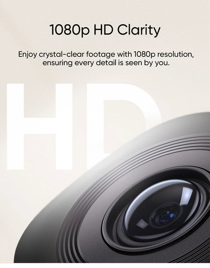 eufy Security Indoor Cam C210 1080p Resolution Security Camera with 360° PTZ Plug-in Security Indoor Camera with 2.4G Wi-Fi