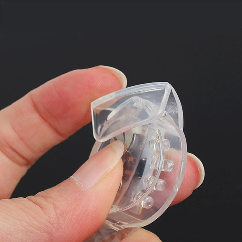 2/4pcsLED Light Up Mouth Braces Piece Glow Teeth  Glow LED Teeth Flashing For Halloween Party Rave Glow Party Supplies