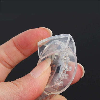 2/4pcsLED Light Up Mouth Braces Piece Glow Teeth  Glow LED Teeth Flashing For Halloween Party Rave Glow Party Supplies