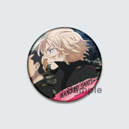 Fashion Accessories Anime Tokyo Revengers Brooches Backpack Clothes Accessories Decor Lapel Pin Badge for Fan's Collection Gifts