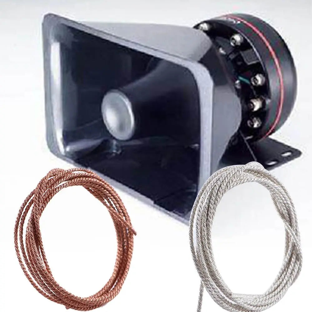 Resistant Braided Home Audio Repair Parts Woofer Lead Wire Speaker Copper Wire Speaker Lead Wire Twisted Wire