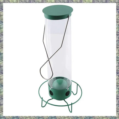 WON Droll Yankees Squirrel-Proof Wild Bird Feeder Outdoor Patio Wrought Iron Hanging Bird Feeder