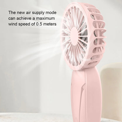 Mini Portable Fans Handheld USB Rechargeable Fan Air Cooler Outdoor Travel Hand Fans Ventilation Fan