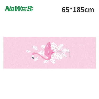 Portable anti-slip Printing Yoga Mat Spread Towels Absorb Sweat Fitness Yoga Towel Yoga Mat Yoga Towel Cooling Towel Ice Towel