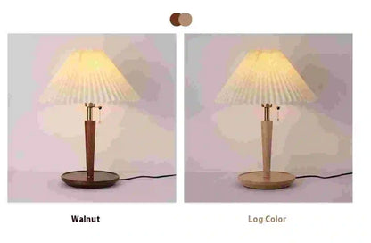 Bedroom bedside lamp, InS-style homestay retro decorative lamp, internet-famous red light, simple study