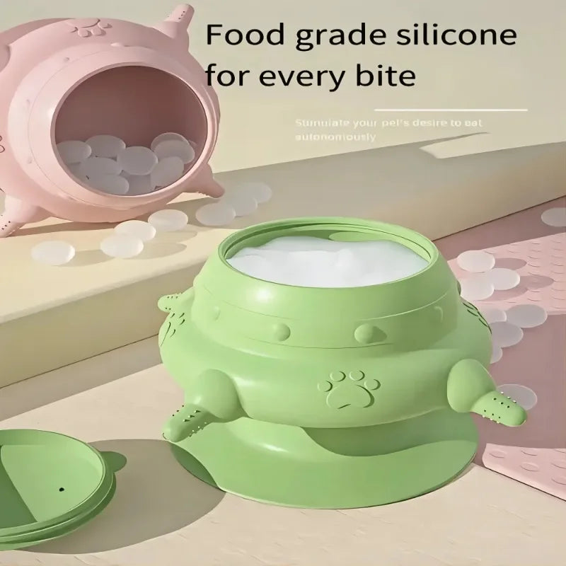 Pet Silicone Breast Feeder, Multifunctional Pet Pacifier Feeder, Puppy Feeding Bottles Food Storage Container for Kitten Dog Cat