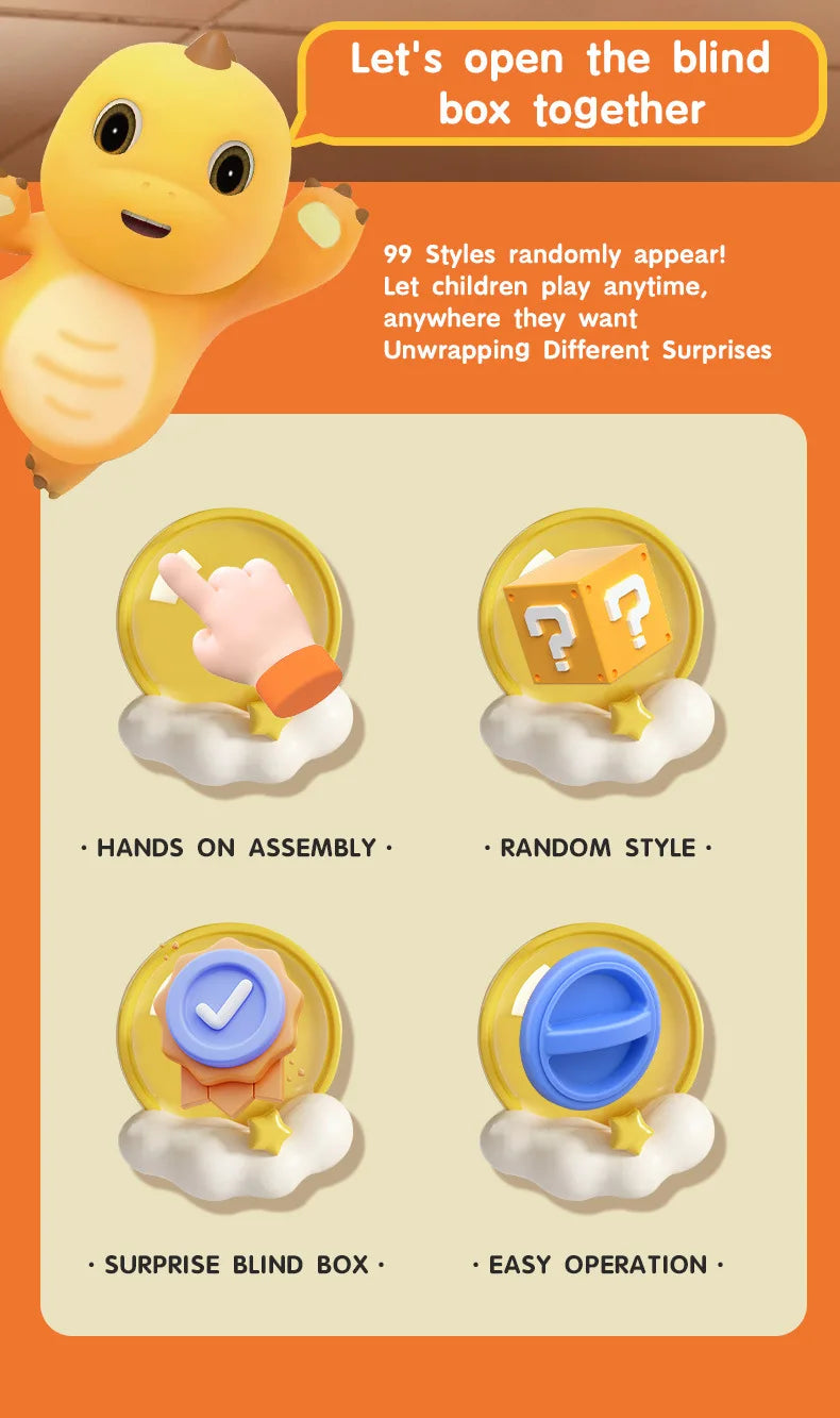 Children's Fun Egg Twisting Machine Blind Box Baby Scratching Machine Toys