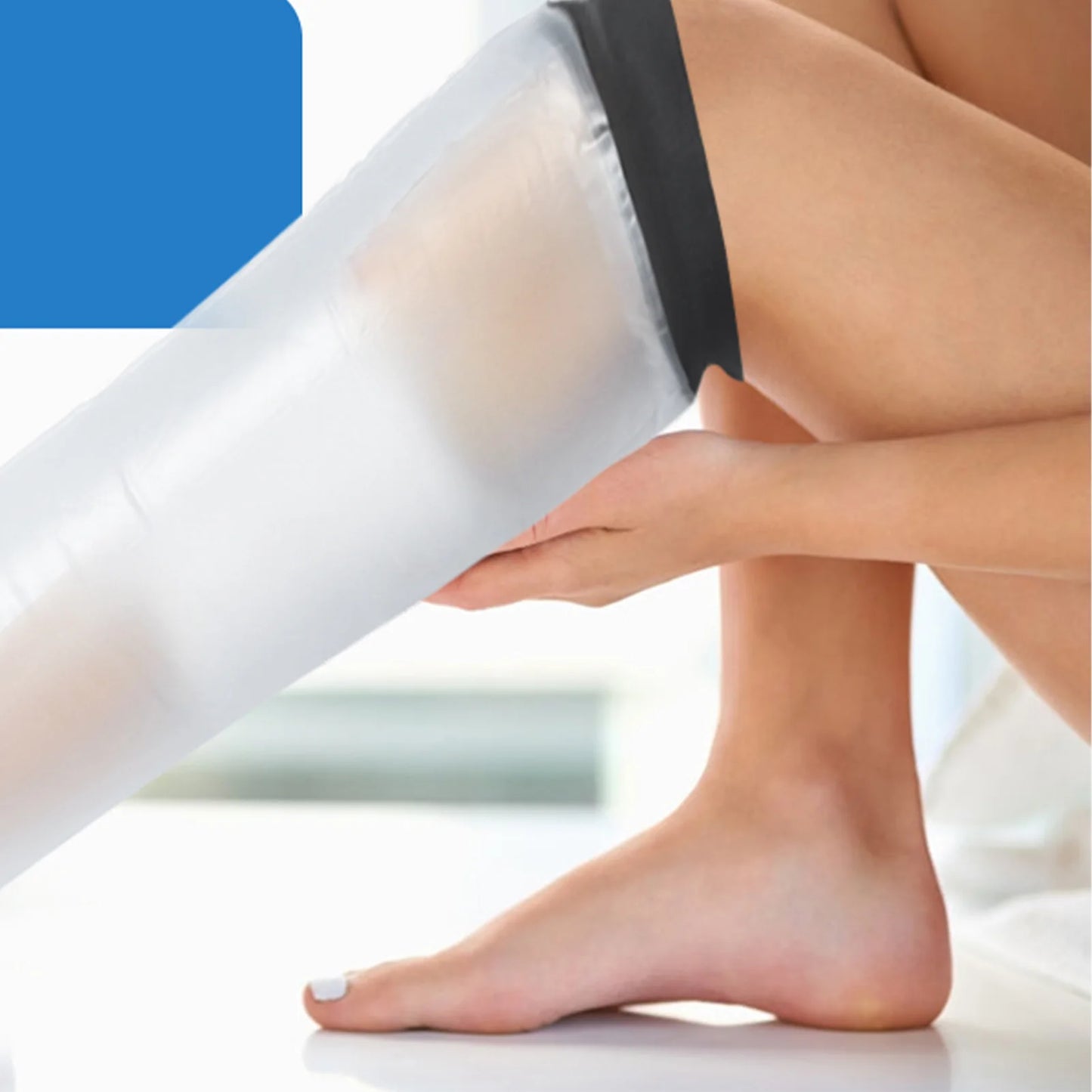 Cast Protector Shower Cast Protector Shower Leg Ankle Cast Cover Cast Sock (PVC)-P2204 for Outdoor for Home for Adult for Man