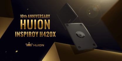 Graphics Tablet HUION H420X Digital Drawing Tablet Graphic Tablet for Painting with Battery-Free Pen PW100 8192 L