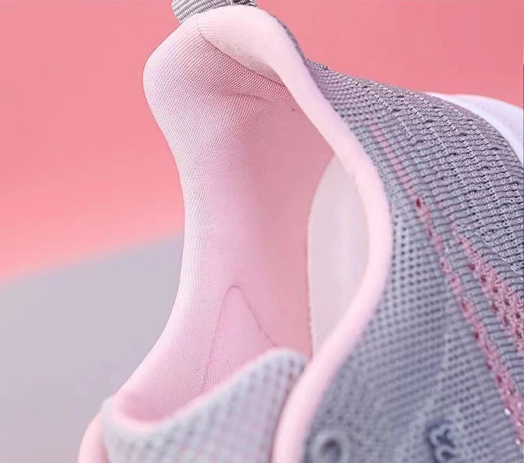 Fashion Women's Sneakers Lightweight Womens Shoes Comfortable Ladies Vulcanized Shoes Outdoor Lace-up Training Shoes Zapatillas