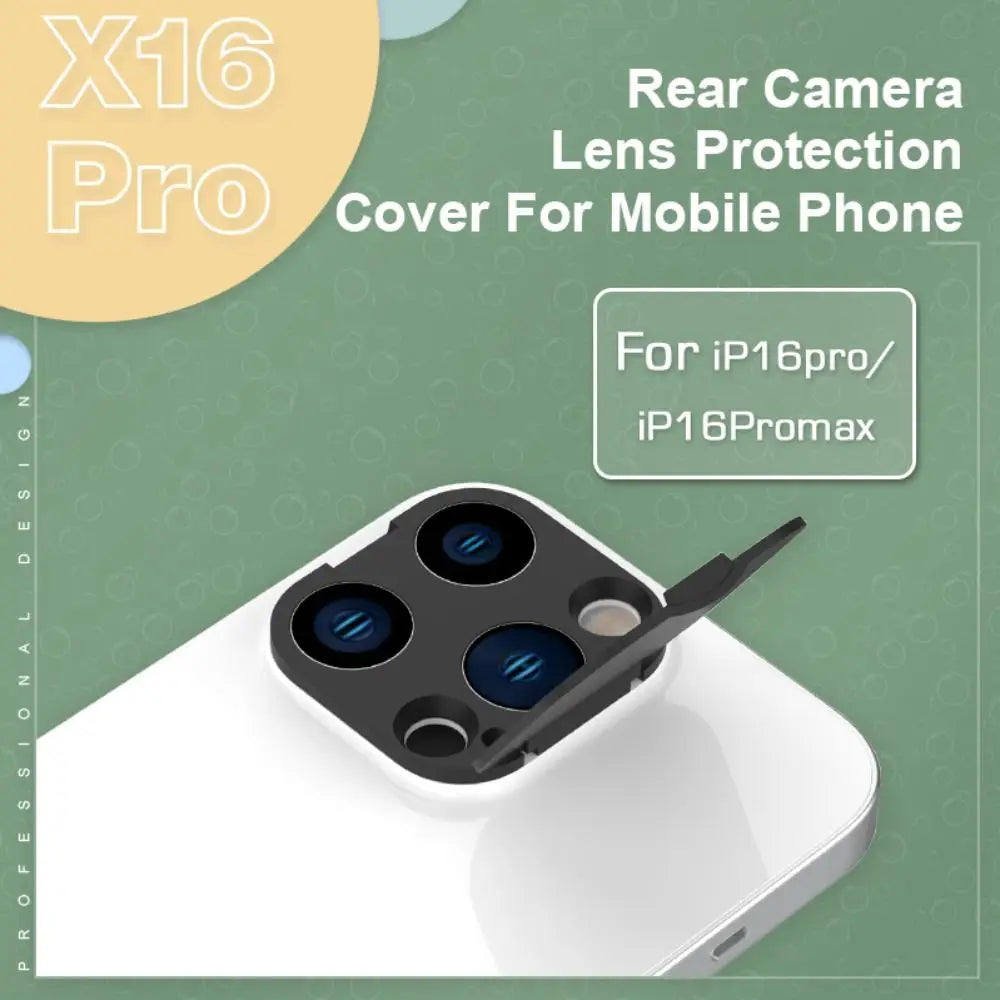 WebCam Cover Back Camera Lens Plastic Privacy Protective Sticker Camera Cover Protector For iPhone 16 Pro/16 ProMax
