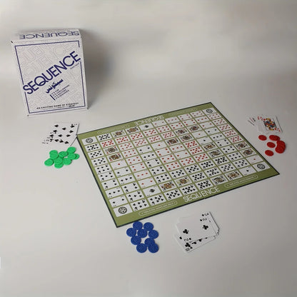 board games, classic strategy board games, party games, outdoor picnic games, sequence board game jumbo,board games,sequence gam