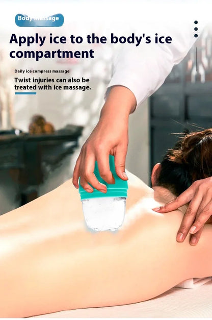 Silicone Ice Facial Roller Face Lifting Contouring Tools Ice Cube Trays Ice Globe Balls Eye Body Massager Beauty Skin Care Tool