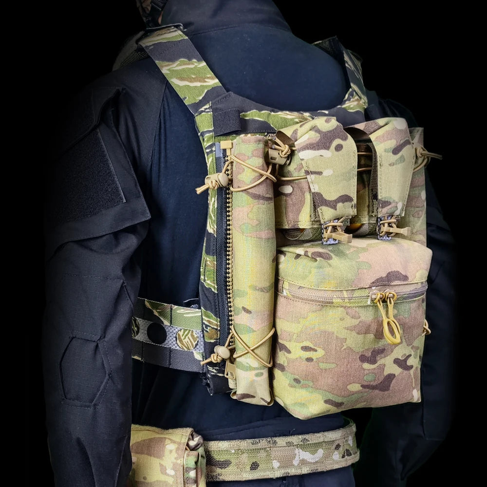 FERRO Style Back Panel Tactical Back Panel Pack Twin Back Panel Pack