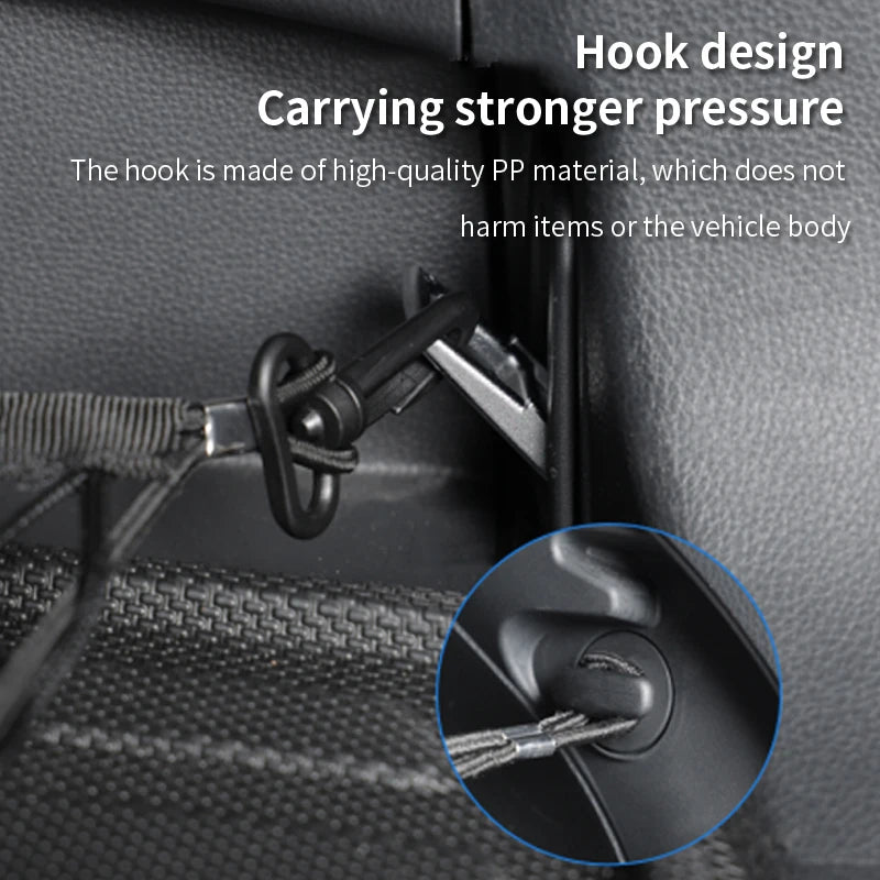 70x70 Auto for Audi A5 F5 2018 2019 2020 2021 2022 2023 2024 Accessories Car Boot Trunk Cargo Net Elastic Storage Organizer Part