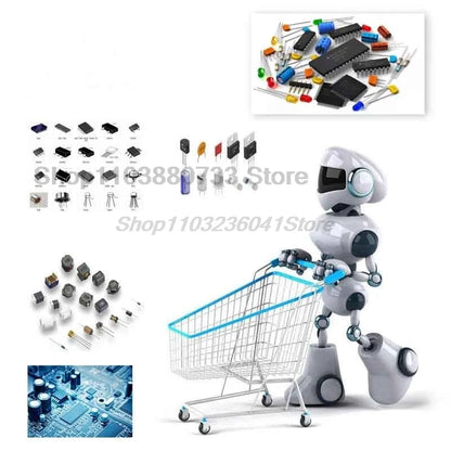 Electronic Components Kit Ultimate Edition Various Common Capacitors Resistors Capacitors T0-92 LED Transistors PCB Board DIP-IC