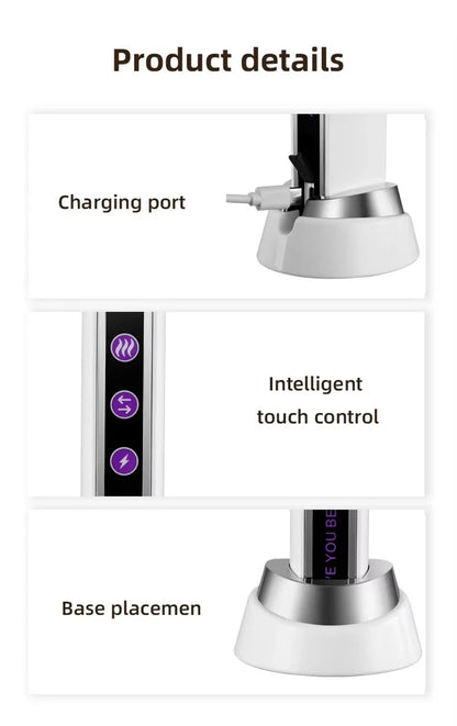 RF Facial Massage Roller EMS Face Lifting Machine Microcurrent Skin Tightening Face V-line Beauty Device Eye Roller Skin Care