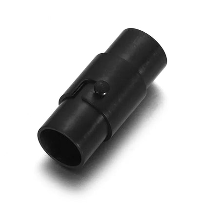 Stainless Steel 2-8mm Hole Strong Magnetic Clasp for Leather Cord with Safe Lock DIY Bracelet Jewelry Making Accessories