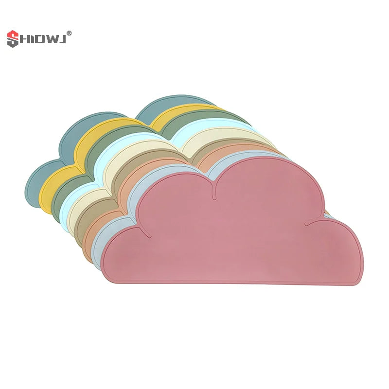 Silicone Pet Feeding Dog Cat Bowl Food Mat Non-Stick Waterproof Pet Food Feeding Pad Puppy Feeder Tray Water Cushion Placemat