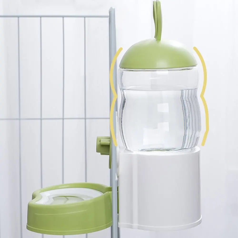 Portable Water Drinking Dispenser 800ml Large Capacity Automatic Water Drinker Easy To Clean Durable Pet Water Dispenser