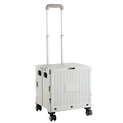 Multi functional camping vehicle, large capacity, portable, foldable, adjustable handle, outdoor picnic folding vehicle