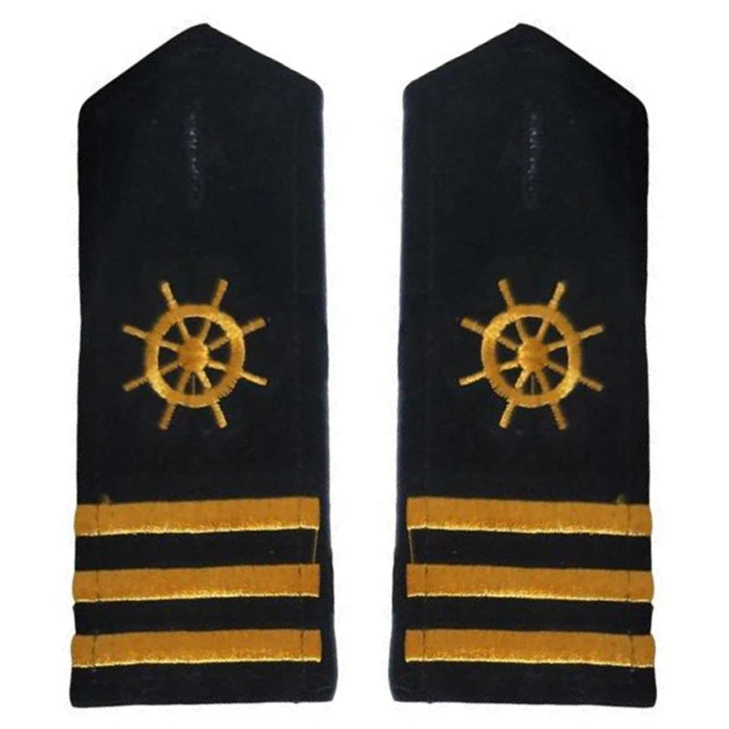 Shoulder Epaulettes Stripes Security Uniform Accessories Captain Professional Security Guard Epaulets Captain