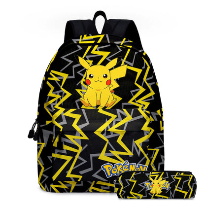 Pokemon Pikachu School Bags Backpacks Anime Kids Bags Kawaii Big Capacity Travel Bag Teenagers Schoolbag Girls Boys Rucksacks