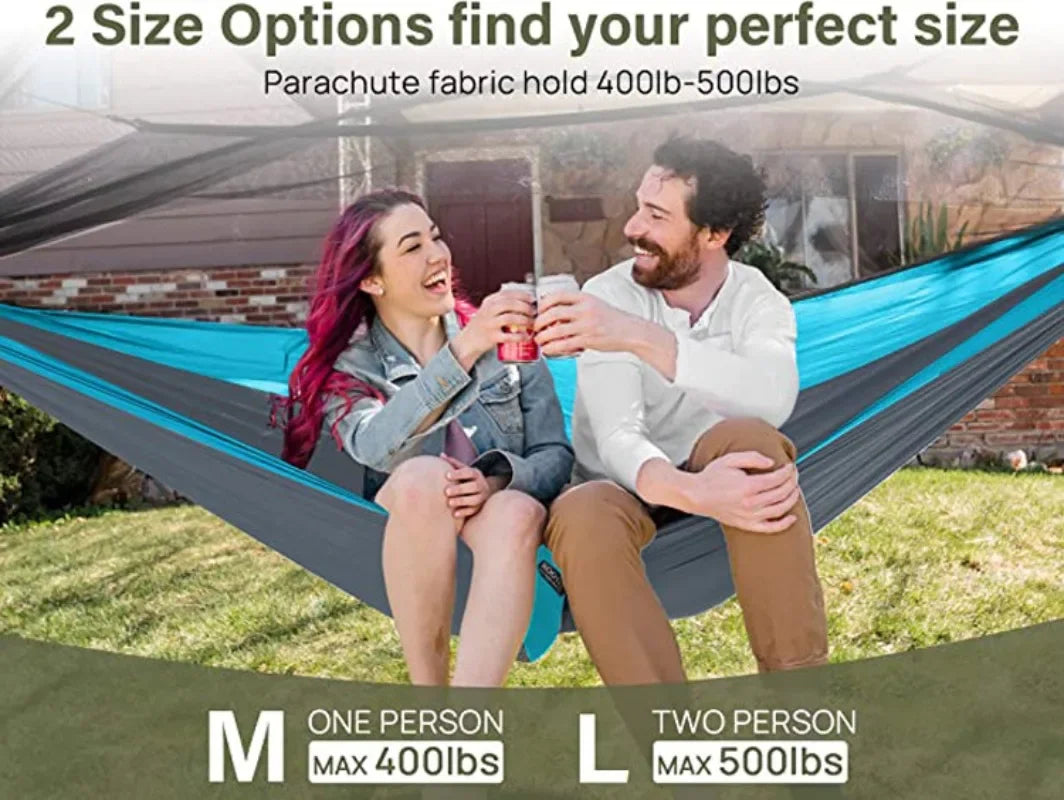 Lightweight Hammock Outdoor Gear Camping Hammock Portable Nylon Swing for Travel Hiking Backyard Beach Adventure Accessories