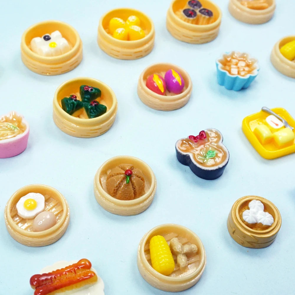 1:12 Miniature Furniture Shopping Cart Refrigerator Kitchen Shelve Mini Drink Dessert Food Dollhouse Kitchen Toy Model Gift