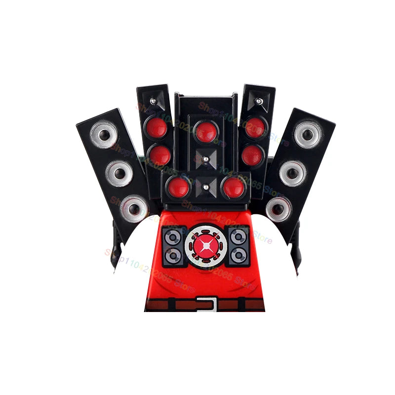 Hot Game Building Blocks Skibidi Toilet Accessories TV Monitor Cameraman Speakman Figures Toys KDL829 KDL826 KDL828