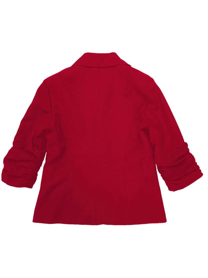 New Office Lady Suits Jacket Tops Formal Women's Seven Quarter Sleeved Suit Coats Casual Black Workwear Blazer Femme Clothing