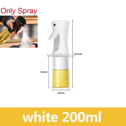 2in1 500ml Plastic Spray Oil Sprayer Bottle Spray Oil Dispenser Oil Jar Cruet BBQ Kitchen Baking Roasting Picnic Kitchen Tool
