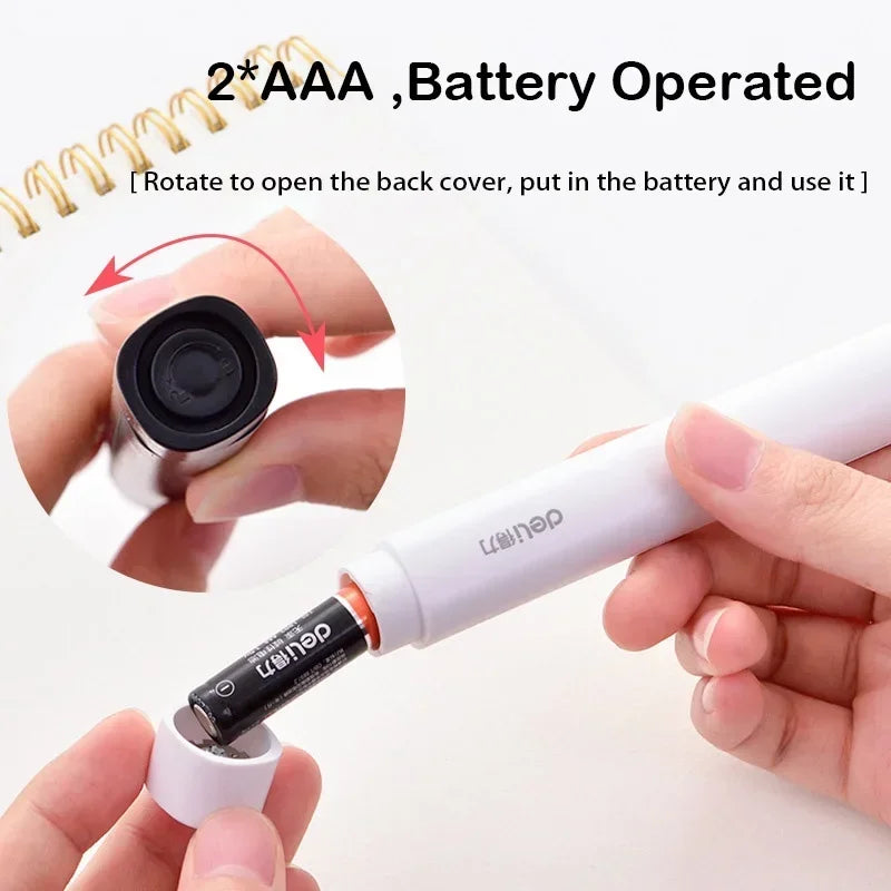 Electric Eraser Art Drawing Eraser Highlight Sketch Eraser for Students with Refills Correction Supplies Stationery