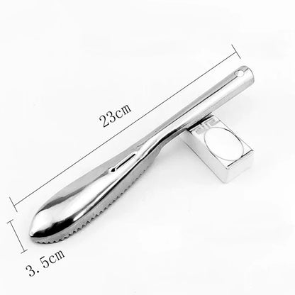 Stainless Steel Fish Skin Brush Scaler For Seafood CleaningTools Fish Skin Brush Scraping Scale Peeler Kitchen Accessorie