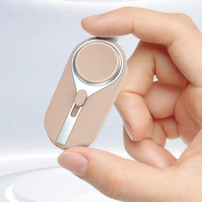 Solar Power Bank Pocket Power Bank Solar Keychain Charger Fast Charging Wireless Charger Portable External Power Bank Keychain