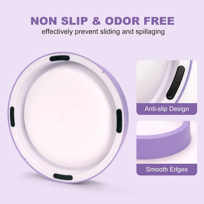 Pet Dog Slow Feeder Bowl Fun Non Slip Anti-Gulping Slower Food Feeding Dishes Eco Dog Bowl for Large Medium Small Dogs Puppy