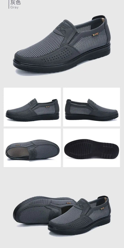 Men's Shoes 2025 Summer Casual Sneakers Breathable Mesh Chunky Sole Affordable Free Shipping