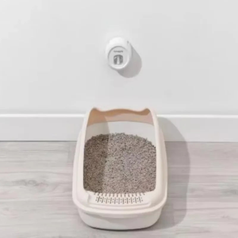 TONEPIE Cat Litter Box Accessoriess Smart Spray Deodorizer Eliminator Odor Control Air Cleaning Cat Toilet Accessories