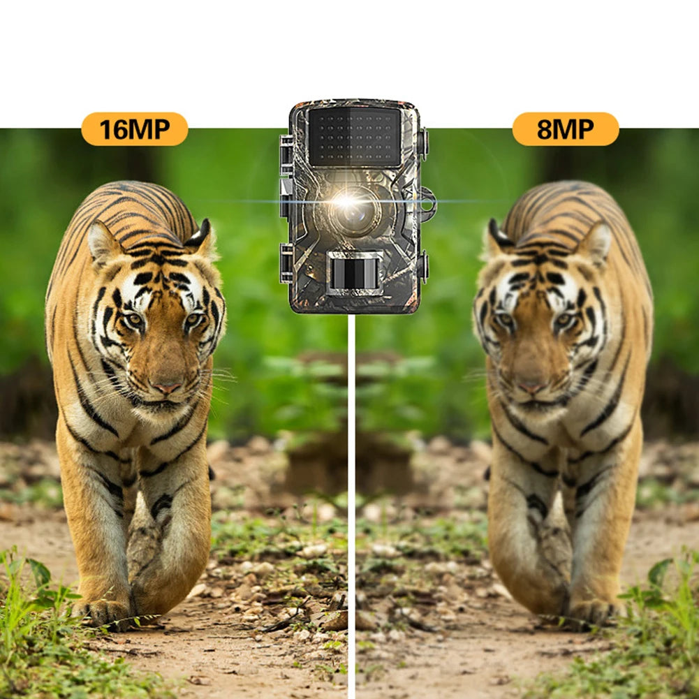 1pcs Hunting Trail Camera Wildlife Camera Night Vision Motion Activated Outdoor Forest Camera Trigger Wildlife Scouting Camera