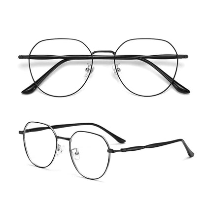 Unisex Interchangeable Lenses Home Vegan Anti-blue Light Glasses Transparent Radiation Glasses