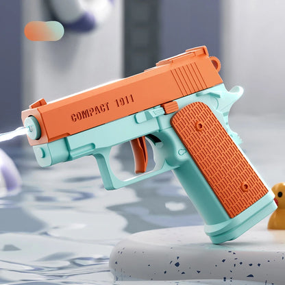 water gun 1911 shape Play Water Water Gun Manual operation running fire water gun Outdoor Water Children Festival birthday Gift