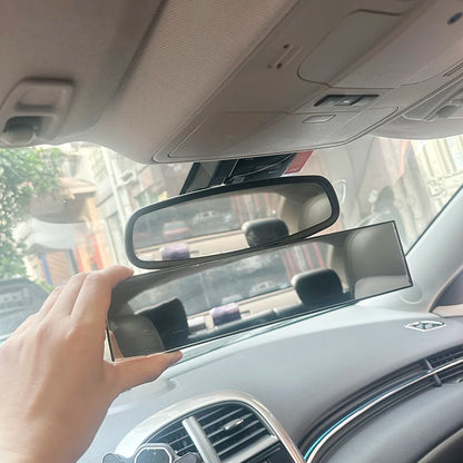 Universal Anti glare Wide Angle Convex Rearview Mirror Car Interior Rear View Baby Child Seat Watch Blue Sun Visor Goggle Safety