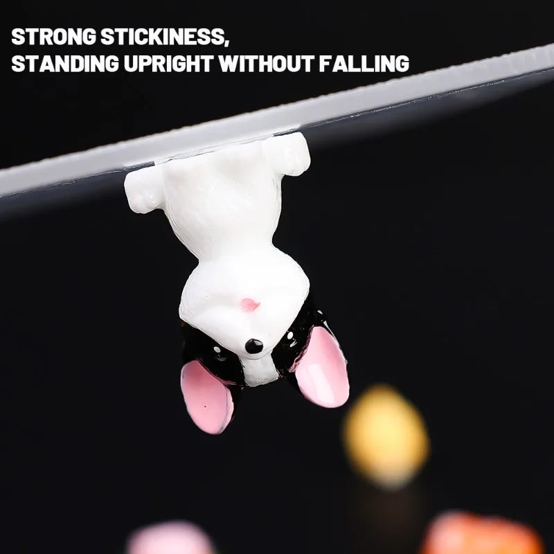 100-2000PCS Clear Gel Glue Pads Double-sided Adhesive Dots Removable Sticky Patch No Trace Wall Hanging Crafts Poster Doll Glue