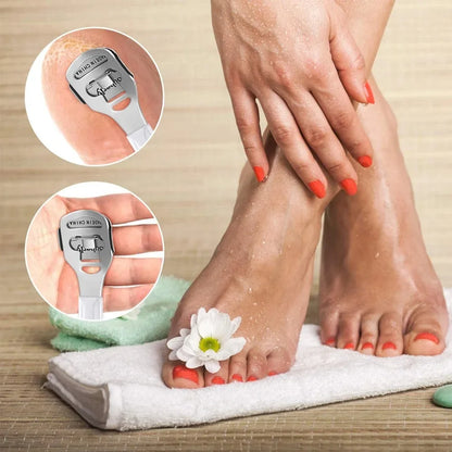 Pedicure Knife Tools for Feet Stainless Steel Foot Scrubber Dead Skin Remover 3/4/5Pcs Foot Scraper Knife Scraping Manicure Tool